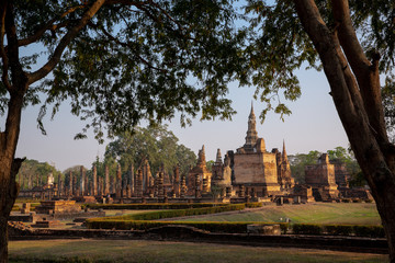 Wat Maha That, Sukhothai Historical Park, Sukhothai, Thailand