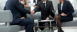 © yurolaitsalbert - close up.handshake of business people in the Bank office.