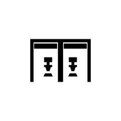 Poster - Karaoke, club, toilet icon. Element of karaoke icon. Premium quality graphic design icon. Signs and symbols collection icon for websites, web design, mobile app