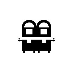 Poster - Karaoke, jukebox, music icon. Element of karaoke icon. Premium quality graphic design icon. Signs and symbols collection icon for websites, web design, mobile app
