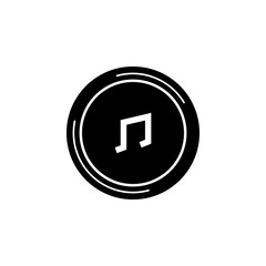 Poster - Karaoke, music, note icon. Element of karaoke icon. Premium quality graphic design icon. Signs and symbols collection icon for websites, web design, mobile app