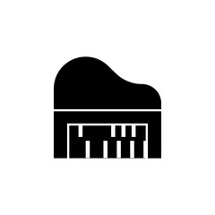 Poster - Karaoke, piano, music icon. Element of karaoke icon. Premium quality graphic design icon. Signs and symbols collection icon for websites, web design, mobile app