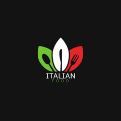Poster - Italian food icon