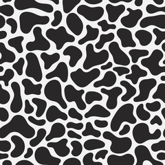 Fluid, liquid flow shapes pattern. Geometric Seamless pattern. Abstract vector illustration with geometric elements, shapes.