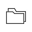 © Eli - Folder icon. File archive sign