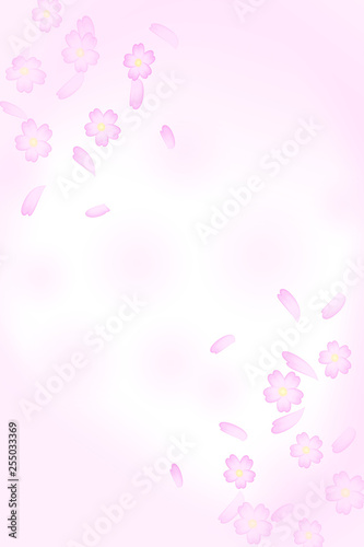 Background Material That Sakura Fubuki Dances 桜吹雪が舞う背景素材 Buy This Stock Illustration And Explore Similar Illustrations At Adobe Stock Adobe Stock