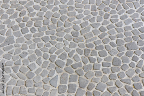 Cuadros en Lienzo The pebble stone floors and wall, background textures