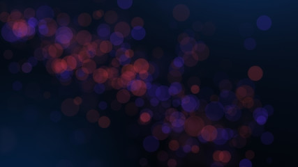 Wall Mural - bokeh vintage light abstract particle background, simple magic background