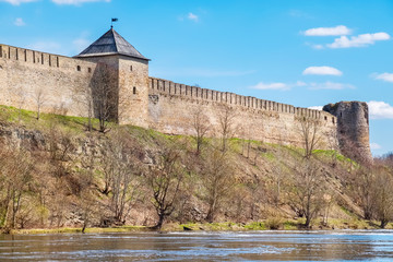 Sticker - Old fortress. Ivangorod, Russia