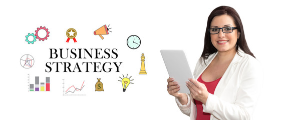 Wall Mural - Concept of business strategy