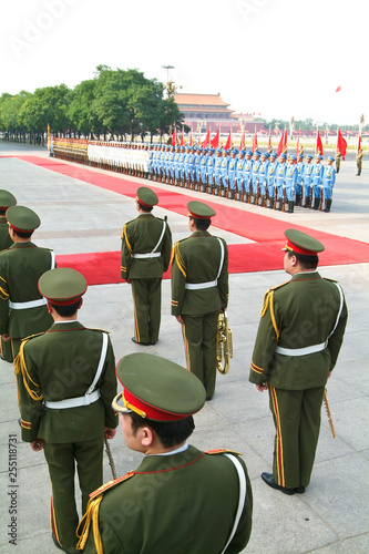 Fotomural CHINE armée militaire communiste