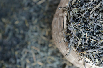 Wall Mural - tea leaves sold in market 