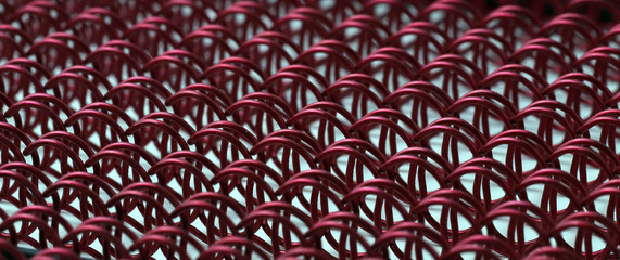 Sticker - colored spiral wire