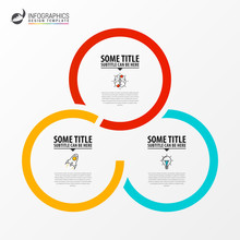 Infographic Design Template. Creative Concept With 3 Steps