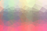 Fototapeta  - Illustration of abstract Red horizontal low poly background. Beautiful polygon design pattern.