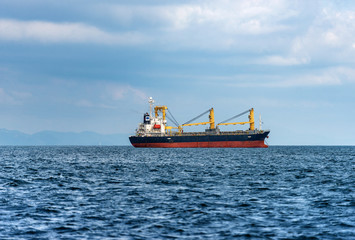 Cargo Ship - Gulf of La Spezia Liguria Italy