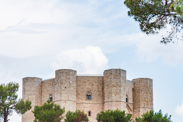 Castel del Monte, a 13th century fortress built by the emperor of the Holy Roman Empire, Frederick II. Italy