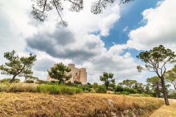 Castel del Monte, a 13th century fortress built by the emperor of the Holy Roman Empire, Frederick II. Italy