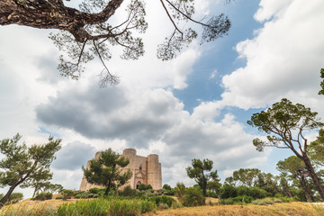 Castel del Monte, a 13th century fortress built by the emperor of the Holy Roman Empire, Frederick II. Italy