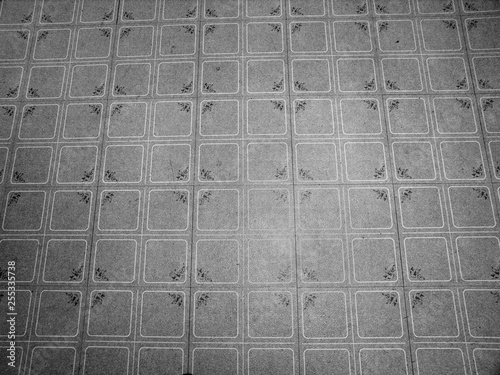 Old Vintage Dirty Linoleum Floor Tiles Buy This Stock Photo And
