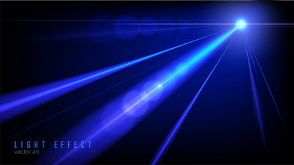 Poster - Light Shining Effect in Vector