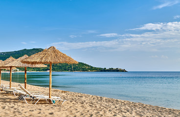 Poster - Beautiful beach in Toroni, Greece