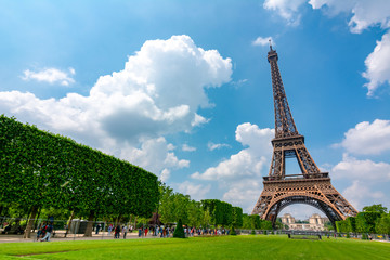 Eiffel Tower and Field of Mars, Paris, France