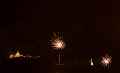 Canvas Print - fireworks