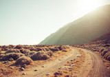 Dirt road rally background