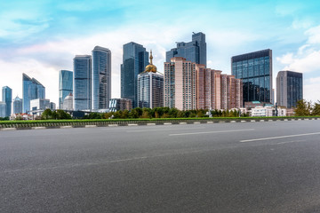 Urban Road, Highway and Construction Skyline..