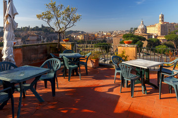 Wall Mural - Rome. View of the old town.