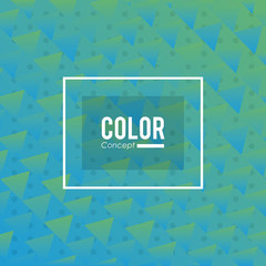 Wall Mural - Color card concept