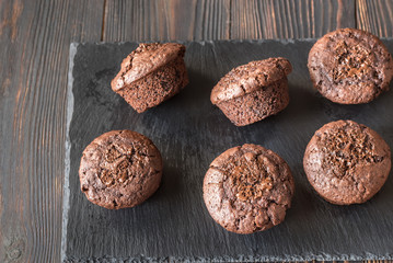 Wall Mural - Chocolate muffins