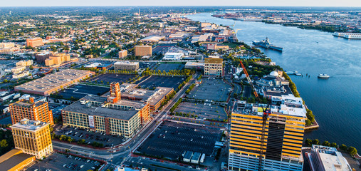 AERIAL OF CAMDEN NEW JERSEY