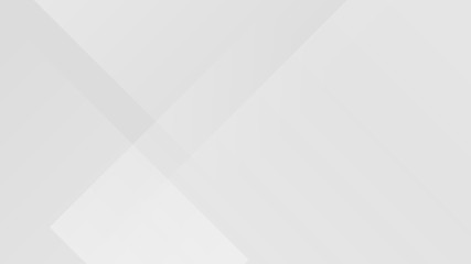 Wall Mural - white gradient abstract polygon pattern on gray background.
