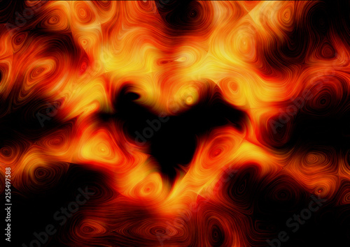 ハートの炎 Adobe Stock でこのストックイラストを購入して 類似の