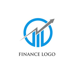 accounting, finance, logo design vector