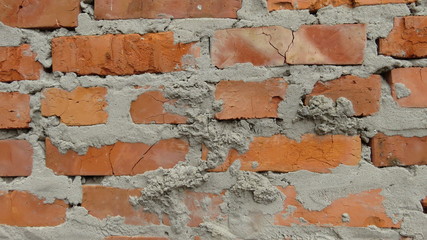 old red brick wall