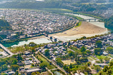 Fototapeta Miasta - 岩国城からの岩国市の眺望