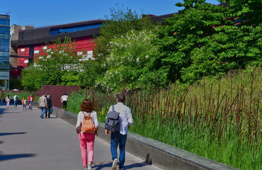 Wall Mural - Paris; France - may 21 2017 : quai branly museum