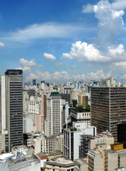 Wall Mural - Sao Paulo downtown view