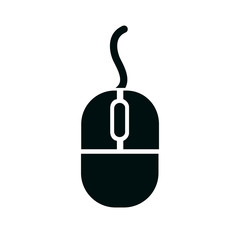 Poster - Modern computer mouse icon isolated – stock vector