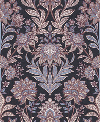 Seamless Pattern : Paisley Style