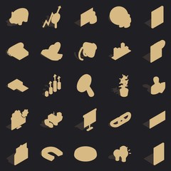 Poster - Online banking icons set. Simple set of 25 online banking vector icons for web for any design
