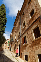 Wall Mural - Strasse in Fornalutx, Mallorca, Spanien