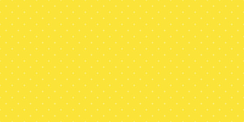 Poster - Background pattern seamless geometric plus sign abstract yellow color vector. Summer background design.