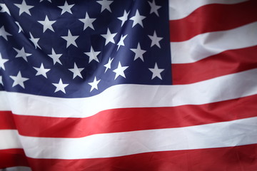 american flag of united states of america