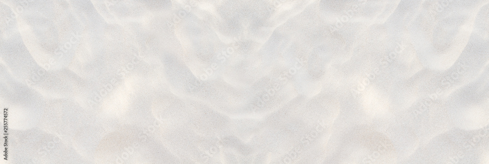 Sand beach texture background. Mock up and copy space. Top view. Selective focus. - obrazy, fototapety, plakaty 