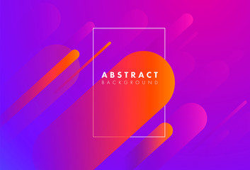 Canvas Print - colorful geometric background. dynamic shapes composition.trendy design. lines. eps10 vector.