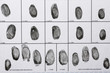 © New Africa - Fingerprint record sheet, top view. Criminal investigation